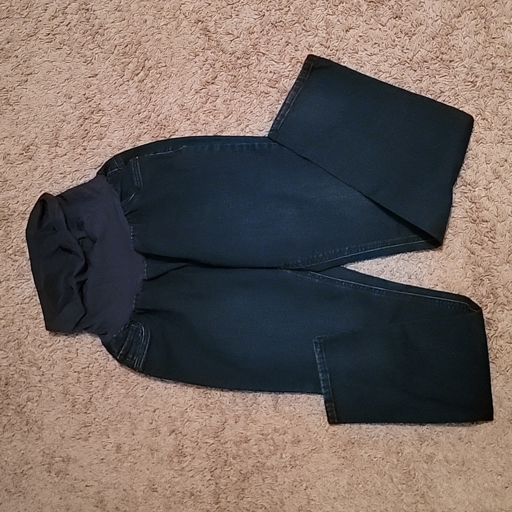 Indigo Blue maternity Jeans dark wash size XL